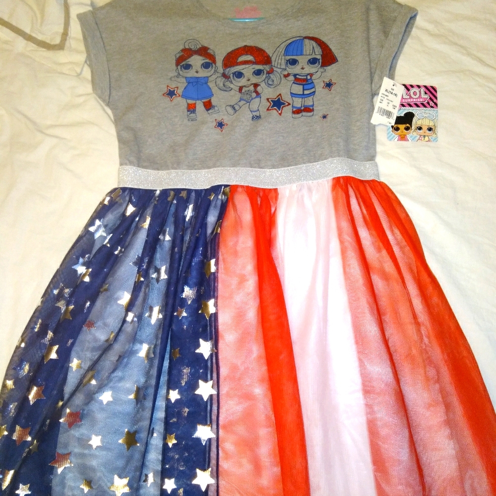 LOL patriotic girl dress